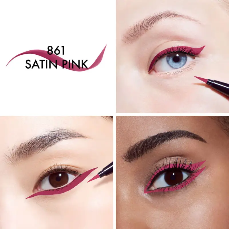 Liners Diorshow Liquid Liner 861 Satin Pink - Eyeliner miniatura 2