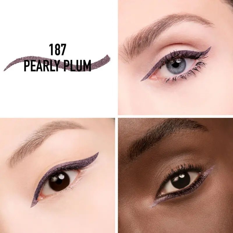 Liners Diorshow Stylo 187 Pearly Plum - Eyeliner miniatura 3