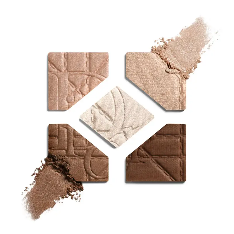 Ombretti Diorshow 5 Couleurs - edizione limitata cannage 557 Brown Cachemire - Ombretti, Palette miniatura 2