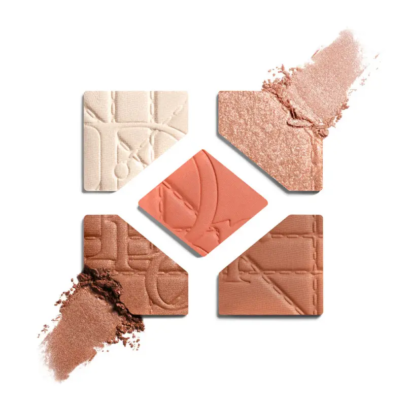 Ombretti Diorshow 5 Couleurs - edizione limitata cannage 671 Coral Couture - Ombretti, Palette miniatura 2