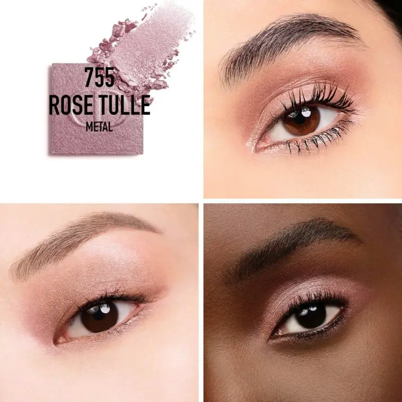 Ombretti Diorshow Mono Couleur 755 Rose Tulle - Ombretti miniatura 3