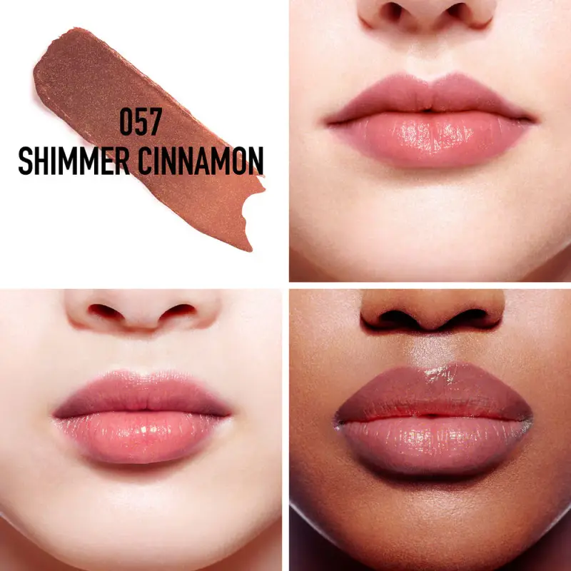 Primer Labbra Dior Addict Lip Glow 057 Shimmer Cinnamon - Balsamo labbra miniatura 2