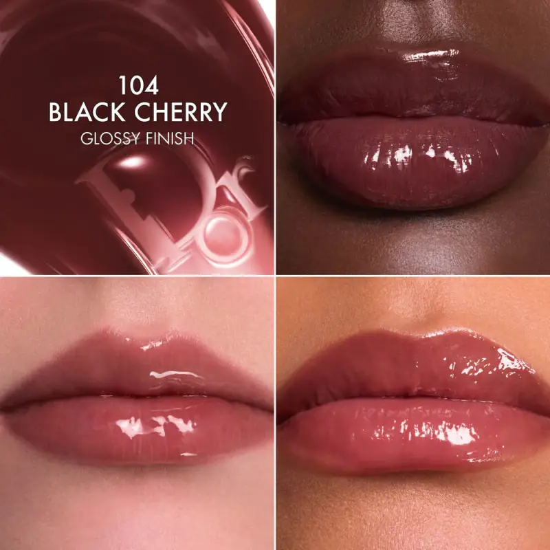 Primer Labbra Dior Addict Lip Glow Butter 104 BLACK CHERRY - Gloss, Balsamo labbra miniatura 3