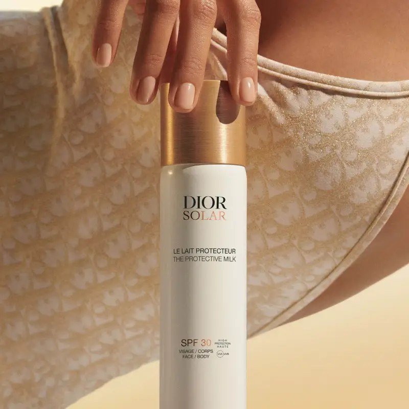 Protezione Solare Dior Solar Il Latte Protettivo per Viso e Corpo SPF30 - Protezione solare viso, Solari alta protezione miniatura 3