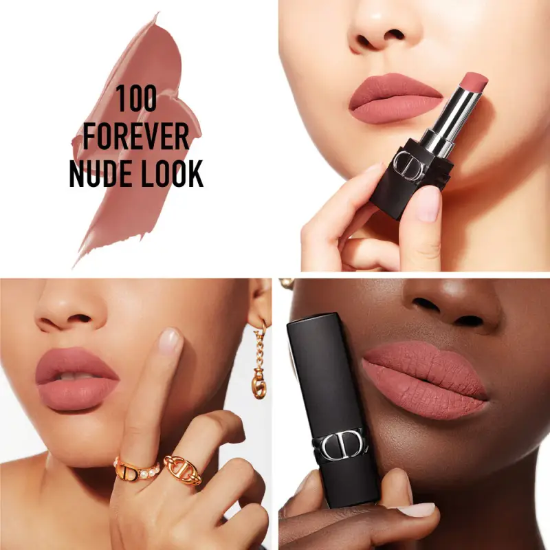 Rossetti Rouge Dior Forever 100 Forever Nude Look - Rossetti miniatura 2