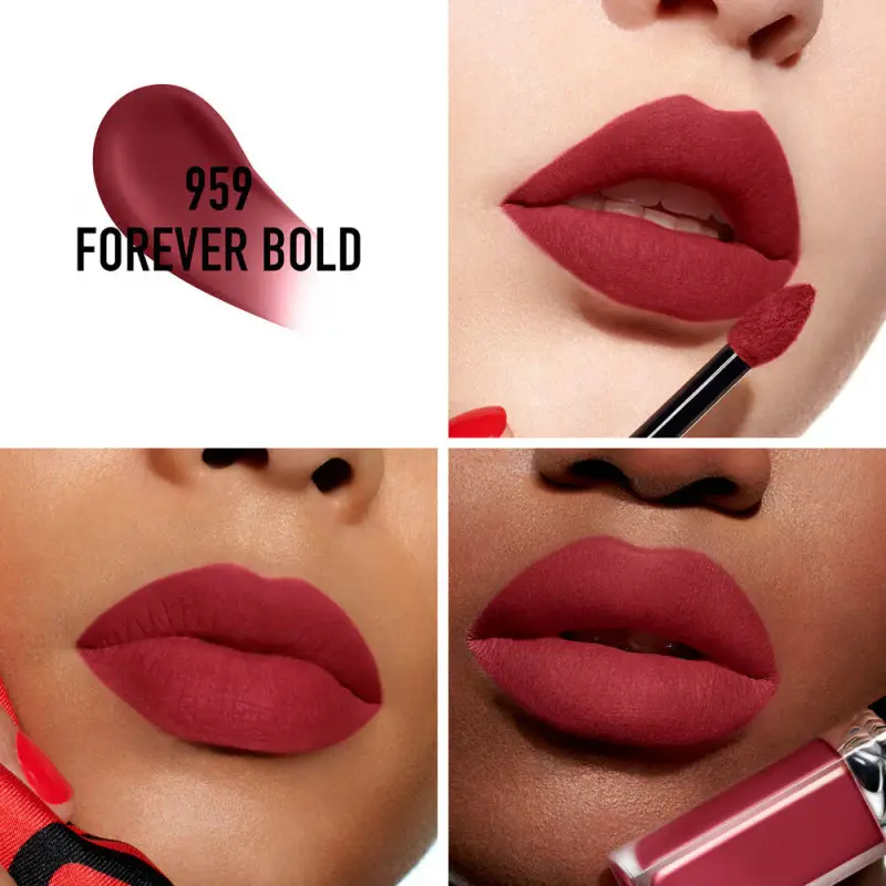 Rossetti Rouge Dior Forever Liquid 959 Forever Bold - Rossetti miniatura 2