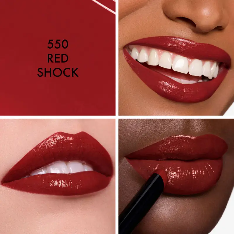 Rossetti Rouge Dior On Stage 550 Red Shock - Rossetti miniatura 2