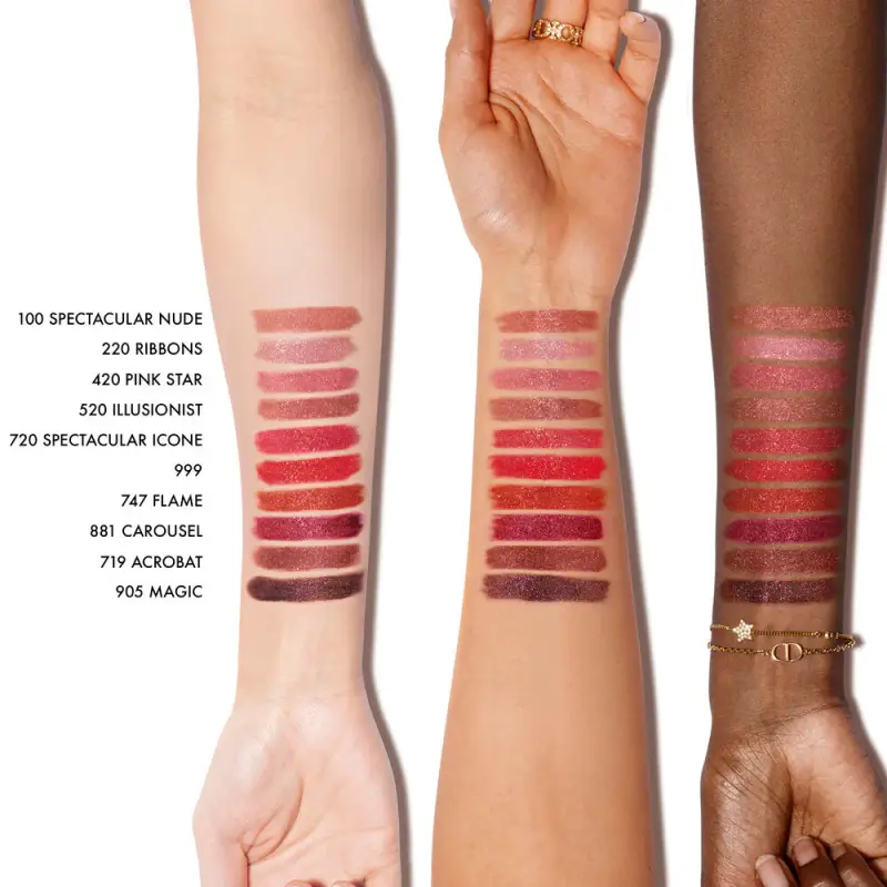 Rossetti Rouge Dior Sequin Liquid Duo - edizione limitata 881 Carousel - Gloss, Rossetti miniatura 5