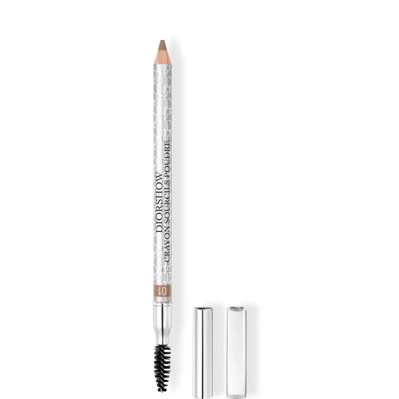 Sopracciglia Diorshow Crayon Sourcils Poudre 01 Blond (ex 433 Blond cendré) - Matita sopracciglia