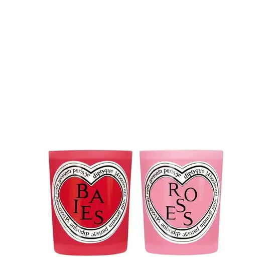 Diptyque Baies & Roses Valentine Set candele 2025