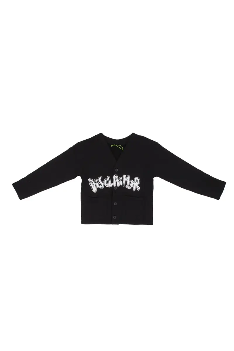 DISCLAIMER Cardigan Bambino Nero 2954200