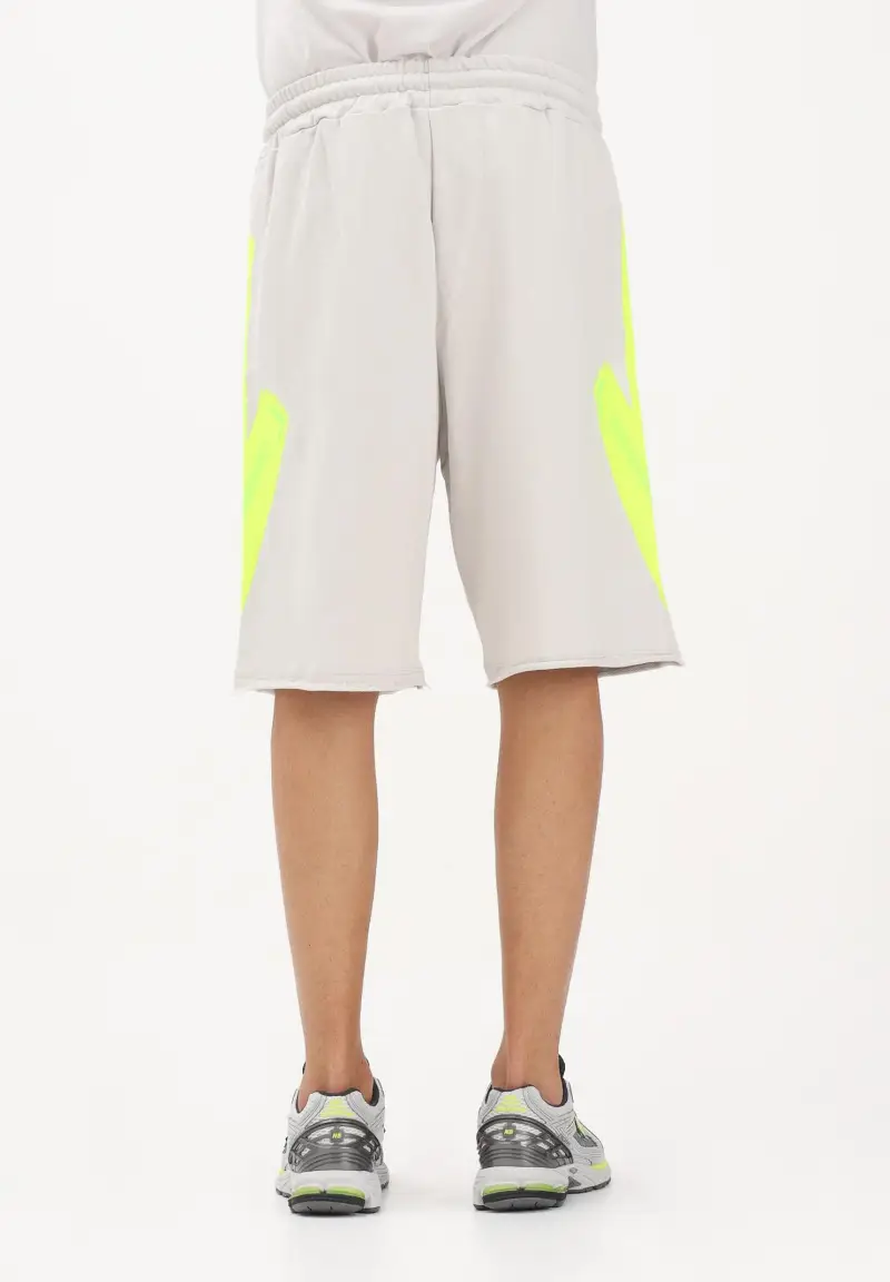 Shorts sportivo ghiaccio da uomo con stampa frecce miniatura 3