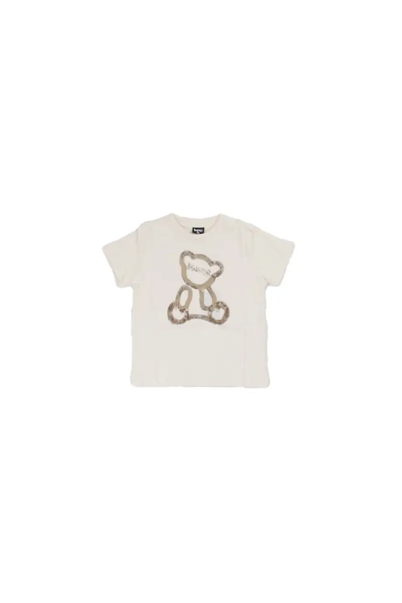 DISCLAIMER T-shirt Bambino Bianco 2954204