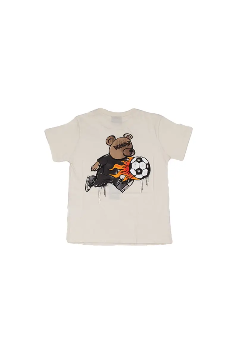 DISCLAIMER T-shirt Bambino Bianco 2954191 miniatura 2
