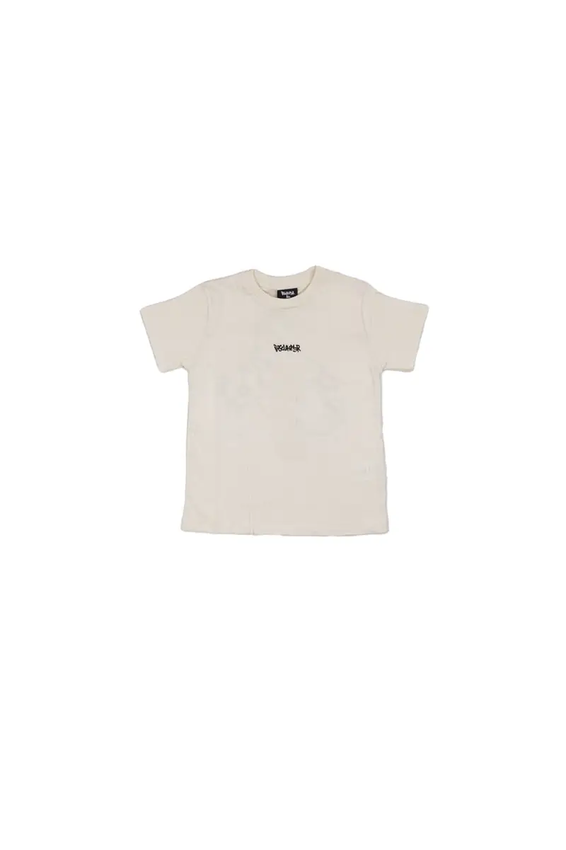 DISCLAIMER T-shirt Bambino Bianco 2954191