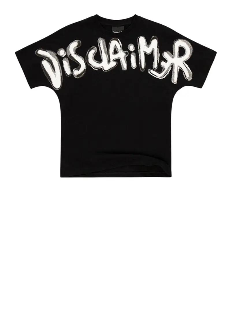DISCLAIMER T-shirt Donna Nero 3389685