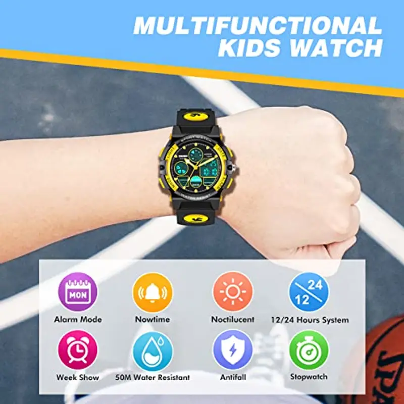 Dislocati Smartwatch Ragazza Giallo 1599402 miniatura 2