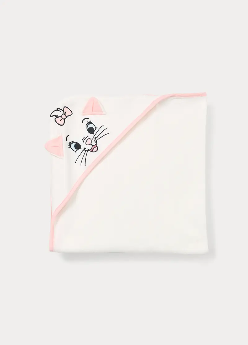 Asciugamano Con Angolo Disney, Neonata, Bianco, U