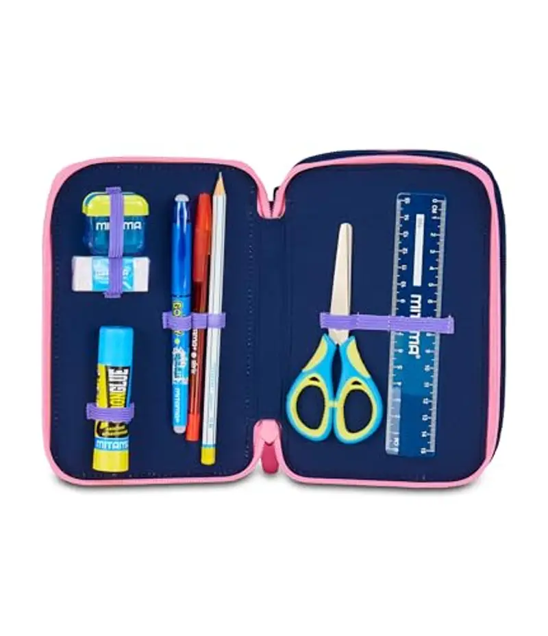 Disney Astuccio Scuola 3 Scomparti, LILO & STITCH- 2CUTE, Multicolore - Portapenne Multi Scomparto Con Matite, Penne e Colori miniatura 3