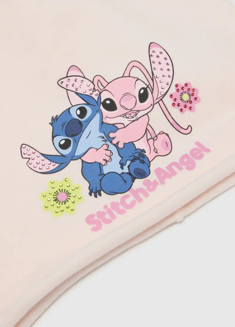 Berretto In Cotone Elasticizzato Multicolor Da Bambina Con Stampa, Multicolor miniatura 3