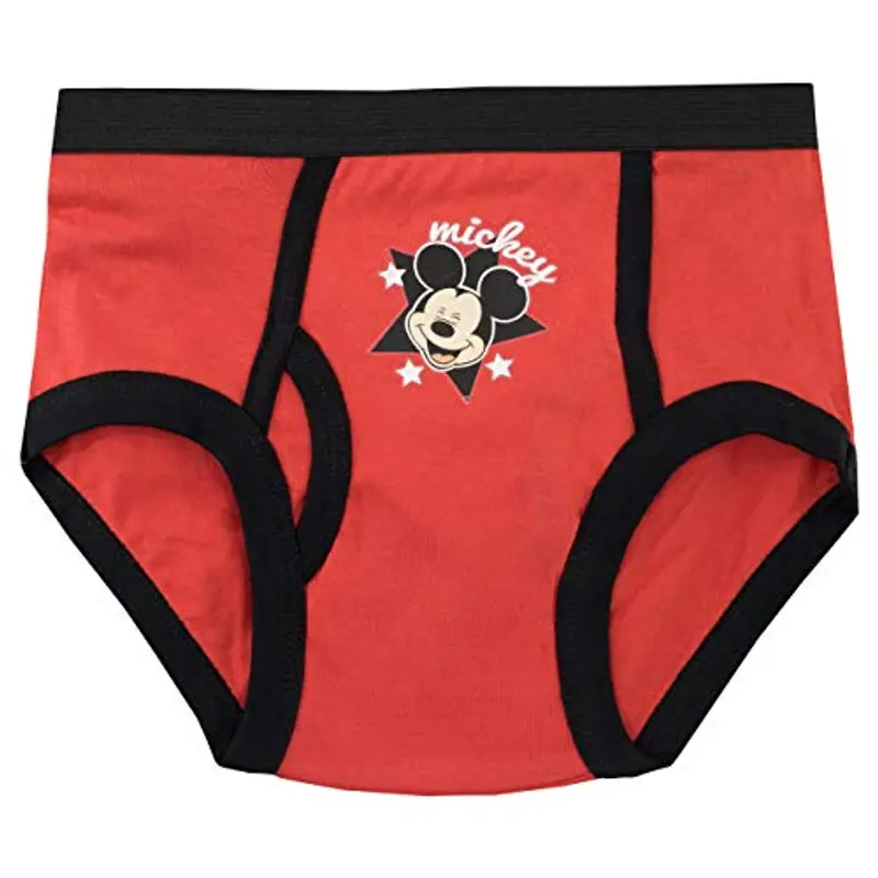 Disney Biancheria Intima delle Ragazzi Mickey Mouse Confezione da 5 Multicolore 2 a 3 Anni miniatura 2