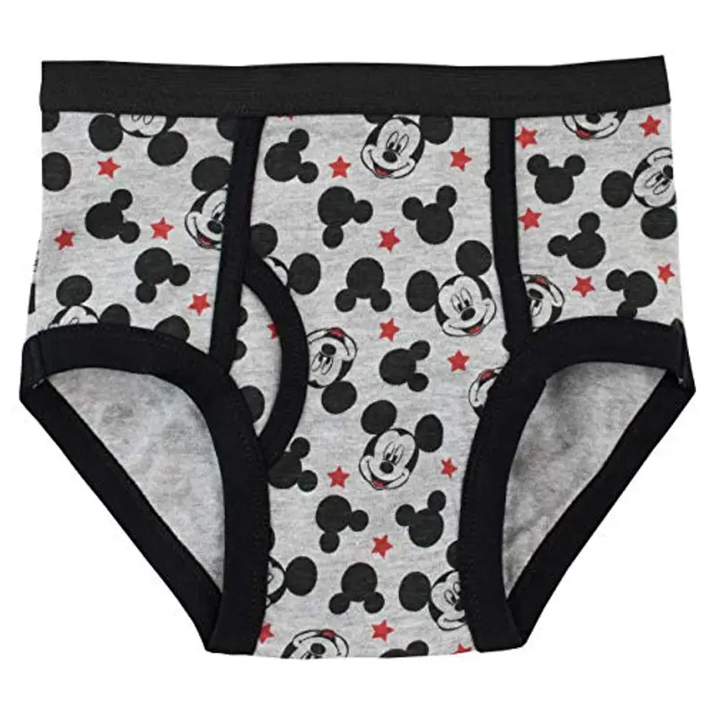 Disney Biancheria Intima delle Ragazzi Mickey Mouse Confezione da 5 Multicolore 3 a 4 Anni miniatura 3