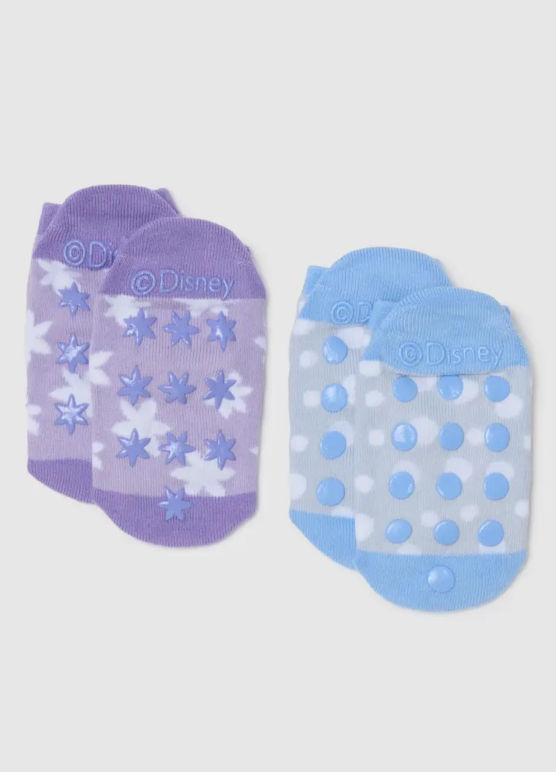 Bipack Calzini Da Bambina In Misto Cotone Multicolor, Multicolor miniatura 2