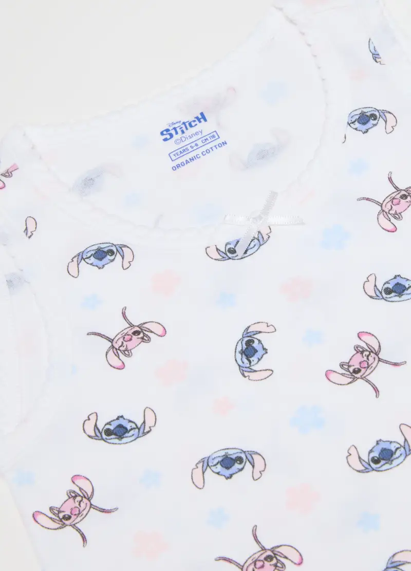 Bipack Canottiere Bianche Da Bambina In Puro Cotone Regular Fit, Bianco miniatura 3