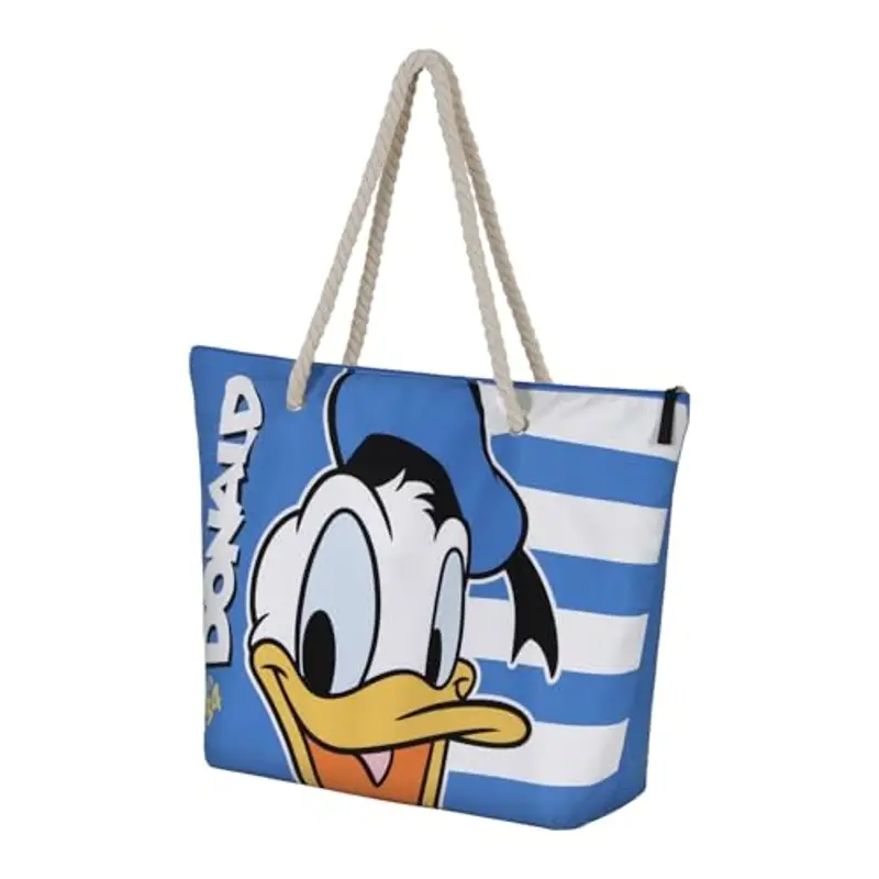 Disney Borsa da Spiaggia Soleil, 52 x 37 cm, Blu Sailor