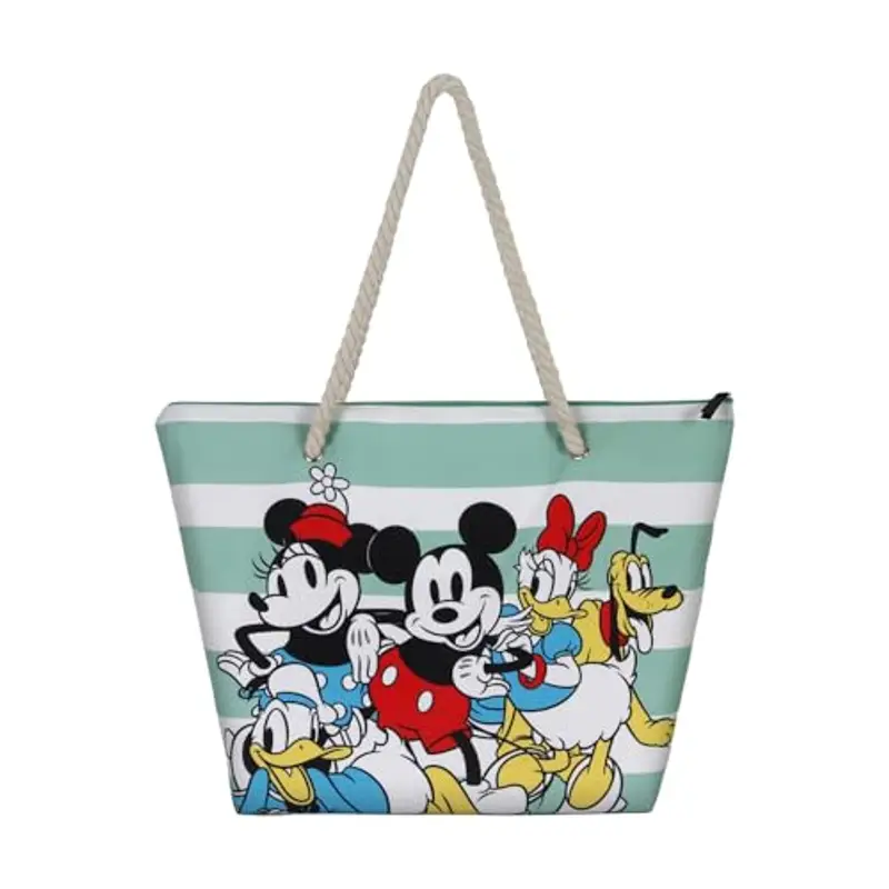 Disney Borsa da Spiaggia Soleil, 52 x 37 cm, Blu Together miniatura 2