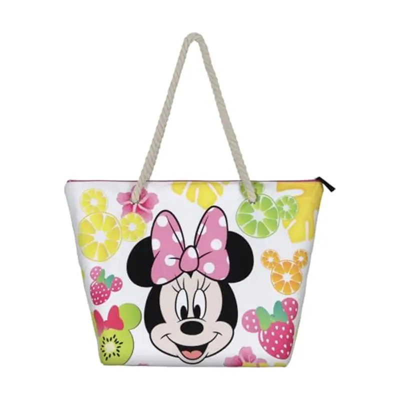 Disney Borsa da Spiaggia Soleil, 52 x 37 cm, Multicolore Fruits miniatura 2