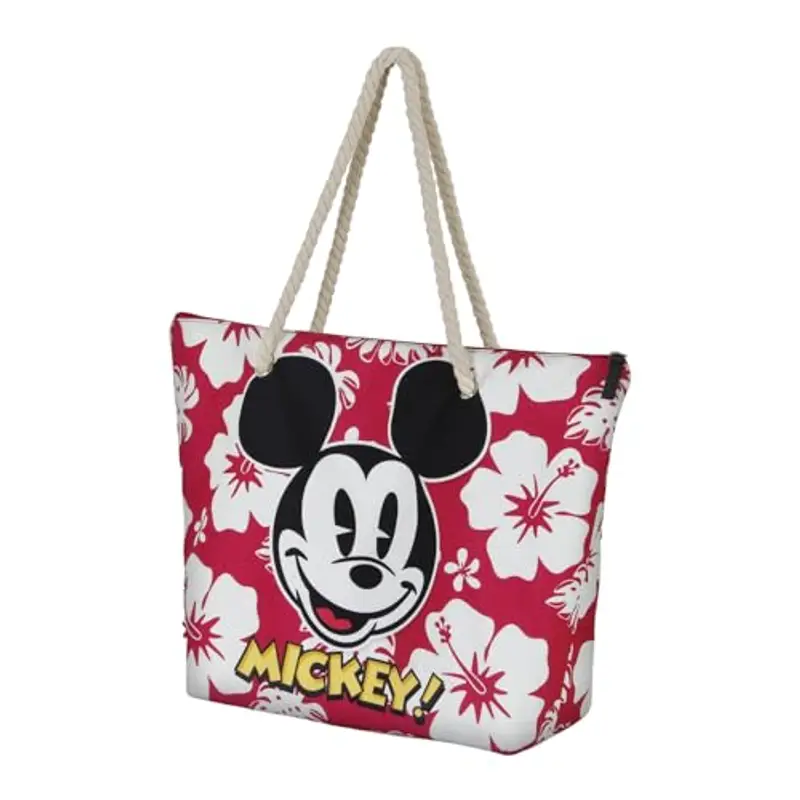 Disney Borsa da Spiaggia Soleil, 52 x 37 cm, Rosso Hawaii