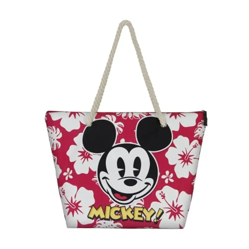 Disney Borsa da Spiaggia Soleil, 52 x 37 cm, Rosso Hawaii miniatura 2