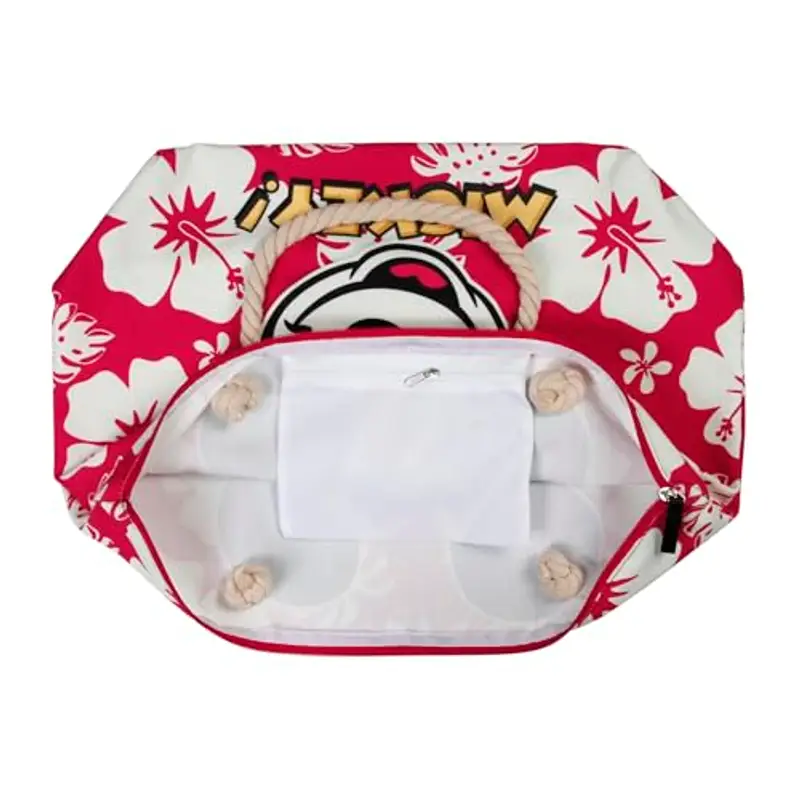 Disney Borsa da Spiaggia Soleil, 52 x 37 cm, Rosso Hawaii miniatura 3