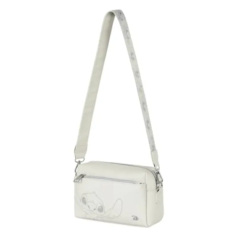 Disney, Borsa Ginger Unisex, Biancastro Lilo e Stitch, One size miniatura 3