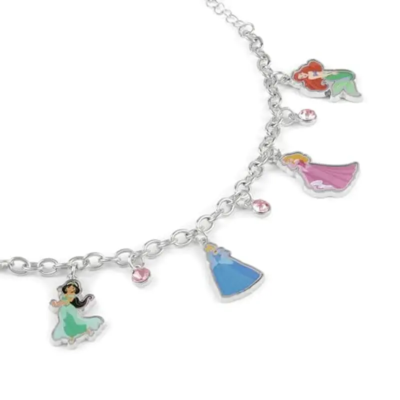 Disney Bracciale con Ciondolo Principessa BH00248RRUL-65.PH, Misura Unica, Metallo, Nessuna Pietra preziosa miniatura 2