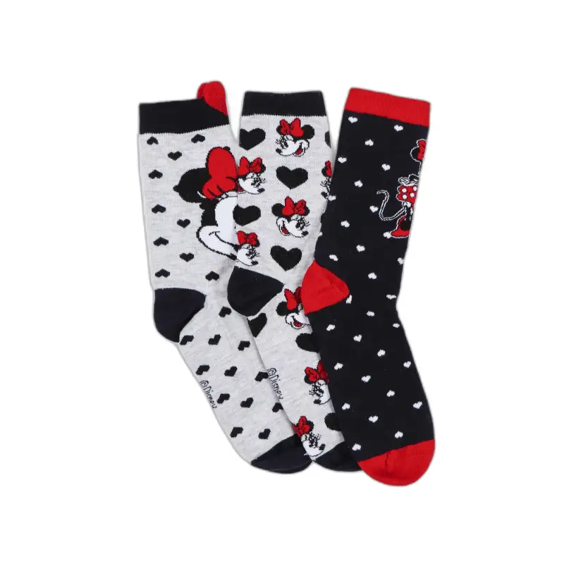 Calze da donna Disney Minnie Hearts (x12)