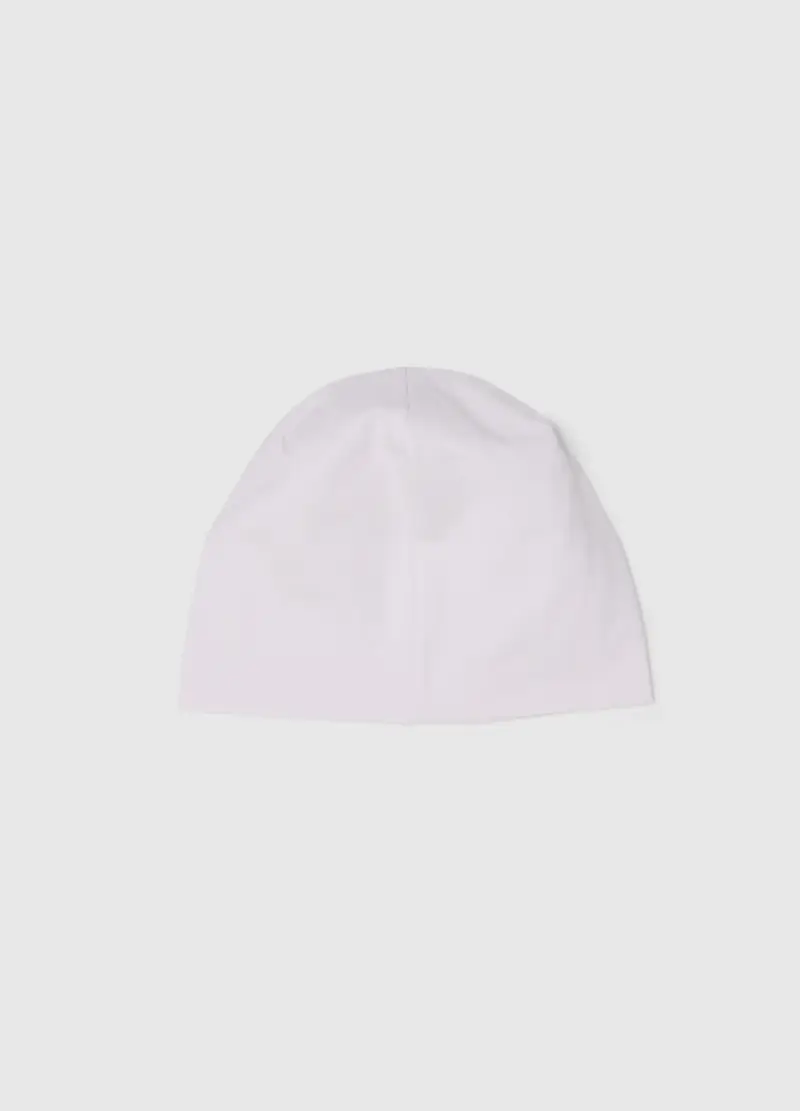 Cappello Bianco Da Bambina In Cotone Elasticizzato Con Stampa Frozen, Bianco miniatura 2