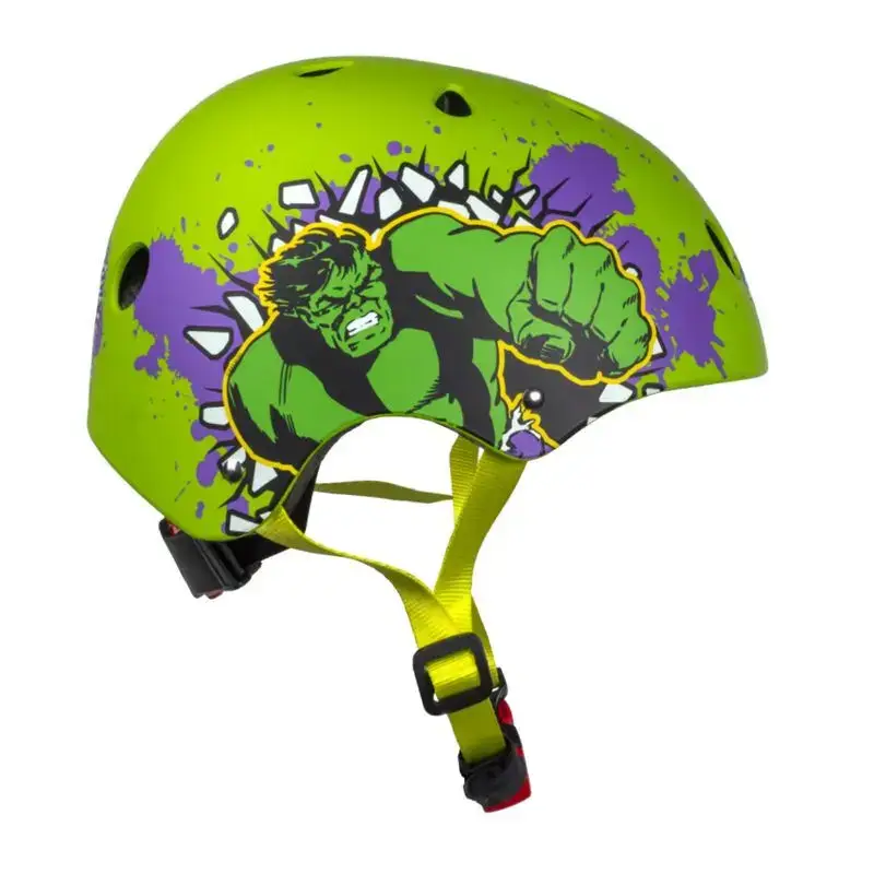 Casco da bici con rotella di regolazione per bambini Disney V3 Hulk 54-58