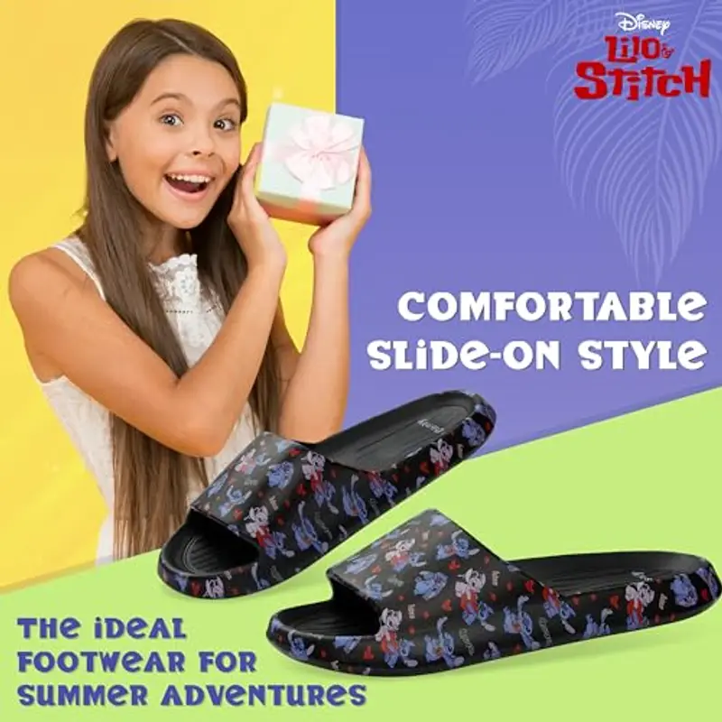 Disney Ciabatte da piscina Ragazza Nero 1609416 miniatura 3