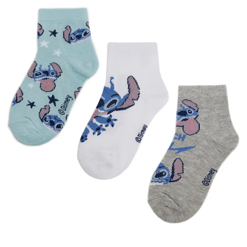 Calzini lunghi Disney Classics ACCCS-SS25-349DCLS(3-PACK) Bianco