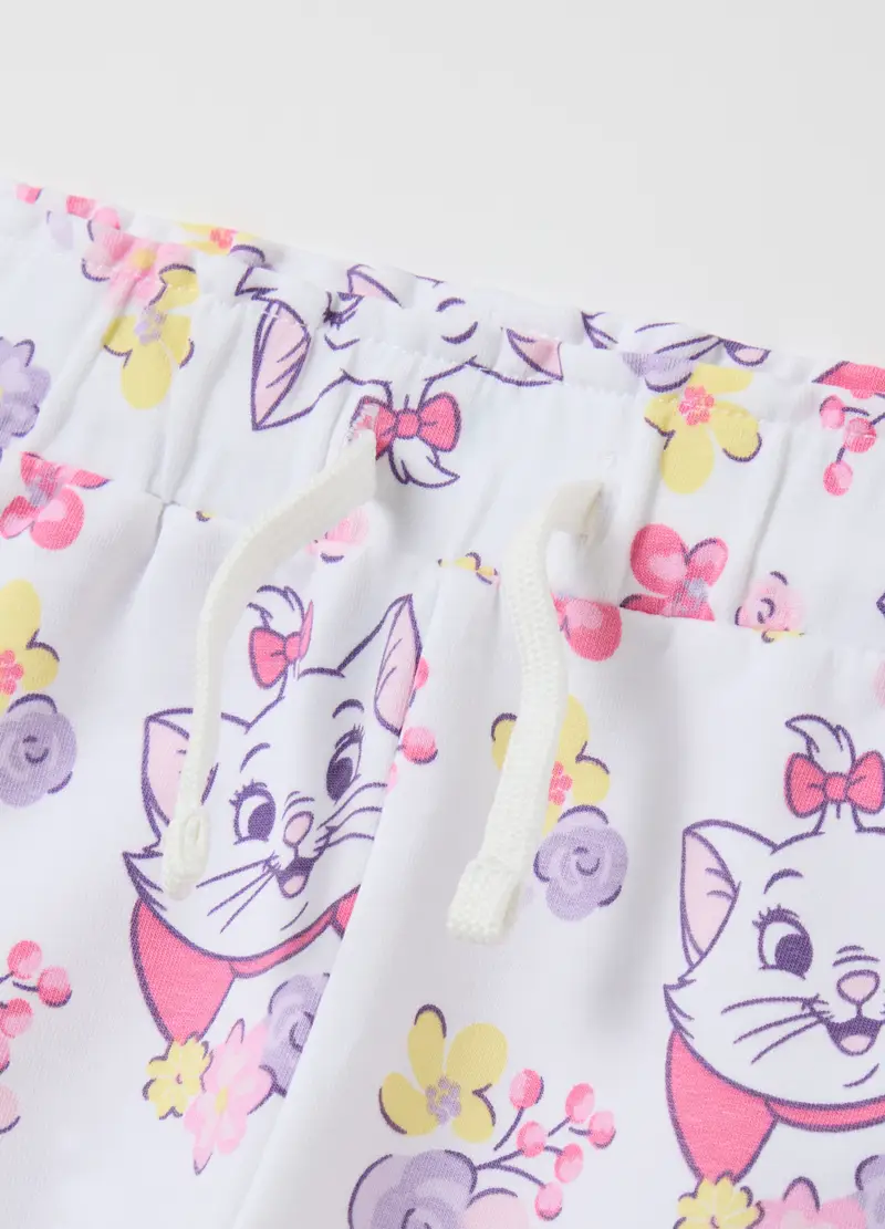 DISNEY, Completo Jogging Da Bambina In Cotone Elasticizzato Rosa Regular Fit, Rosa, Taglia: 9-12 miniatura 2