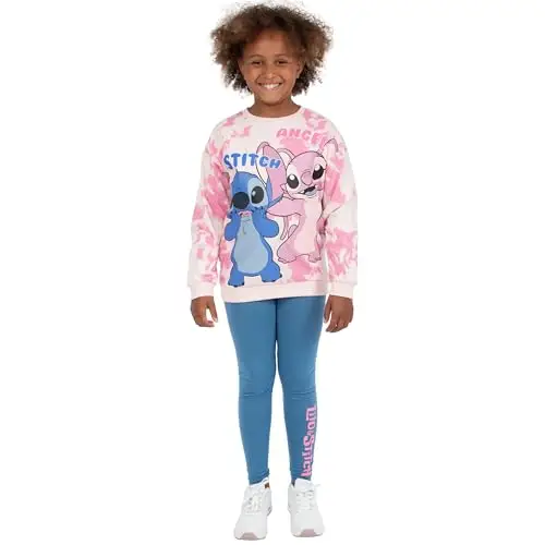 Disney Leggings Bambina Rosa 2804396 miniatura 2