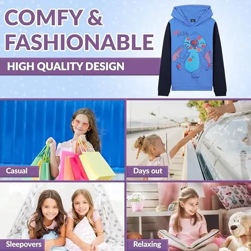 Disney Felpe Bambina Blu 3420248 miniatura 3