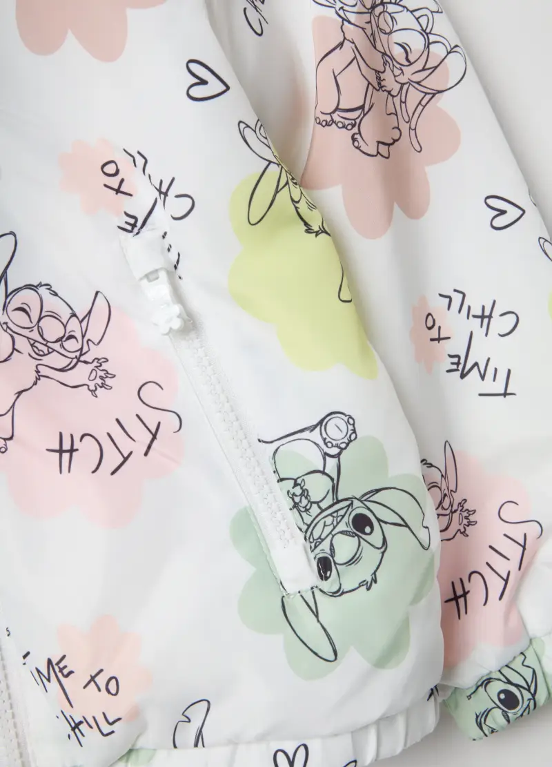 , Giubbotto Imbottito Multicolor Per Bambine Regular Fit Con Cappuccio, Bambina, Multicolor miniatura 3