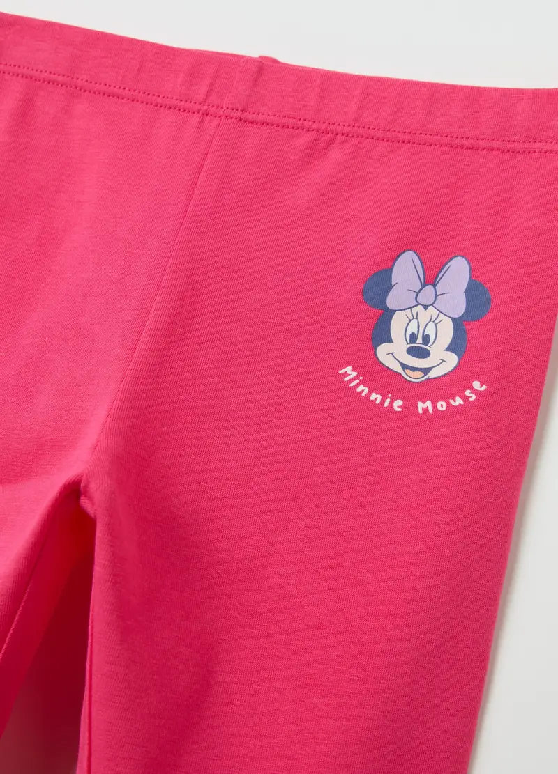 DISNEY, Jogging Set Con Rouches E Stampa Minnie, Bambina, Rosa, Taglia: 18-24 miniatura 3