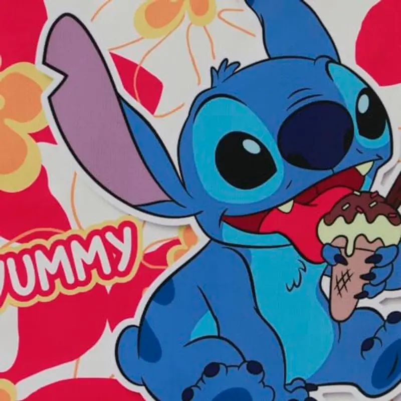 Disney Lilo e Stitch Ice Cream-Borsa da Spiaggia Soleil, Rosa, 52 x 37 cm miniatura 3