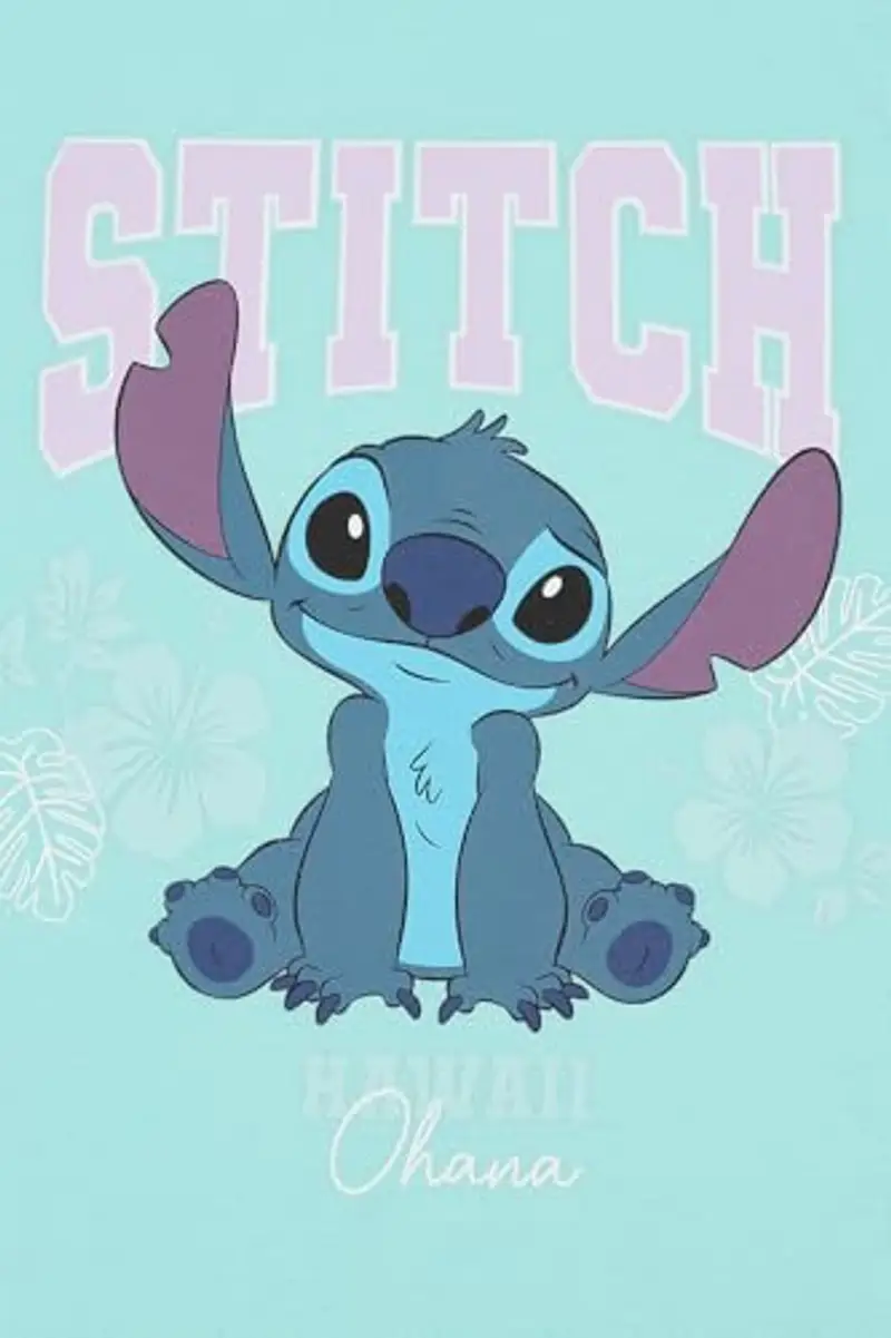 Disney Lilo & Stitch - Confezione da 3 magliette da bambina, Viola, 10-11 Anni miniatura 2