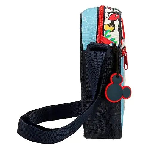 Disney Mickey Be Cool Astuccio Blu 22x12 cm Poliestere miniatura 2