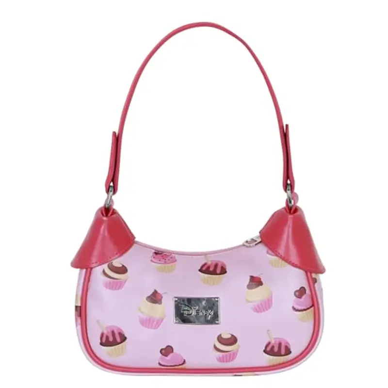Disney Minni Mouse Muffin-Borsa Fancy Casual, Rosa, 21, 5 x 14, 5 cm miniatura 3